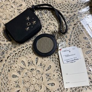 New Nine West Black Handbag Wallet